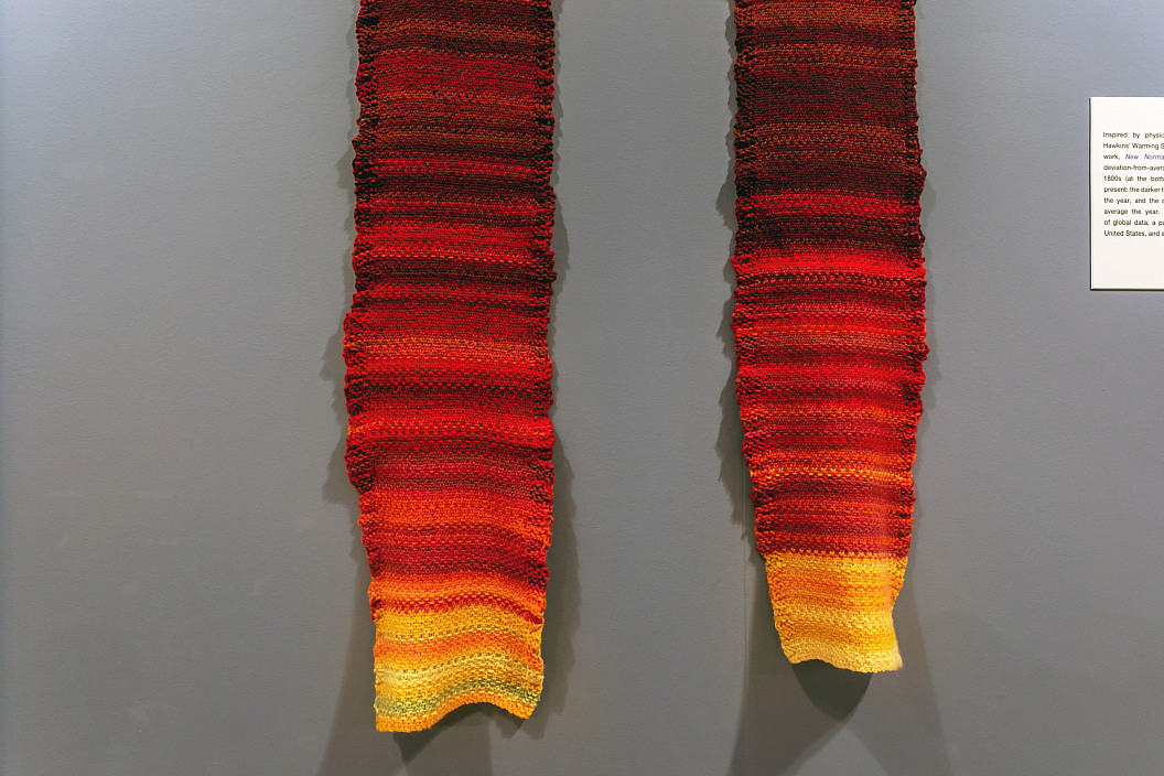 Installation view of The Tempestry Project.