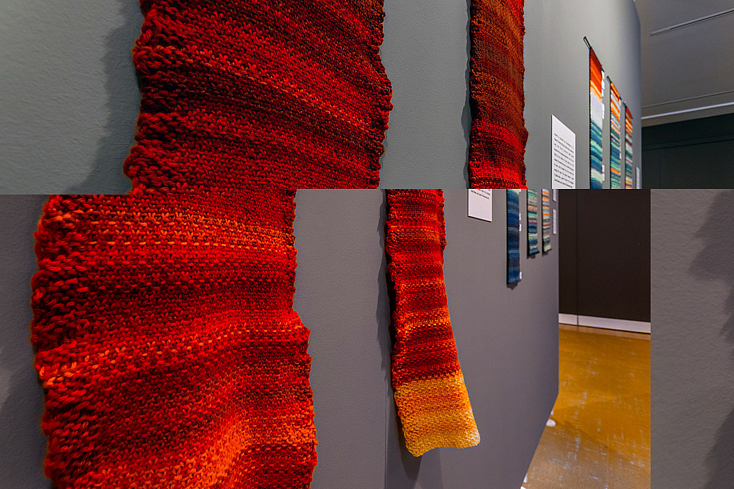 Installation view of The Tempestry Project.