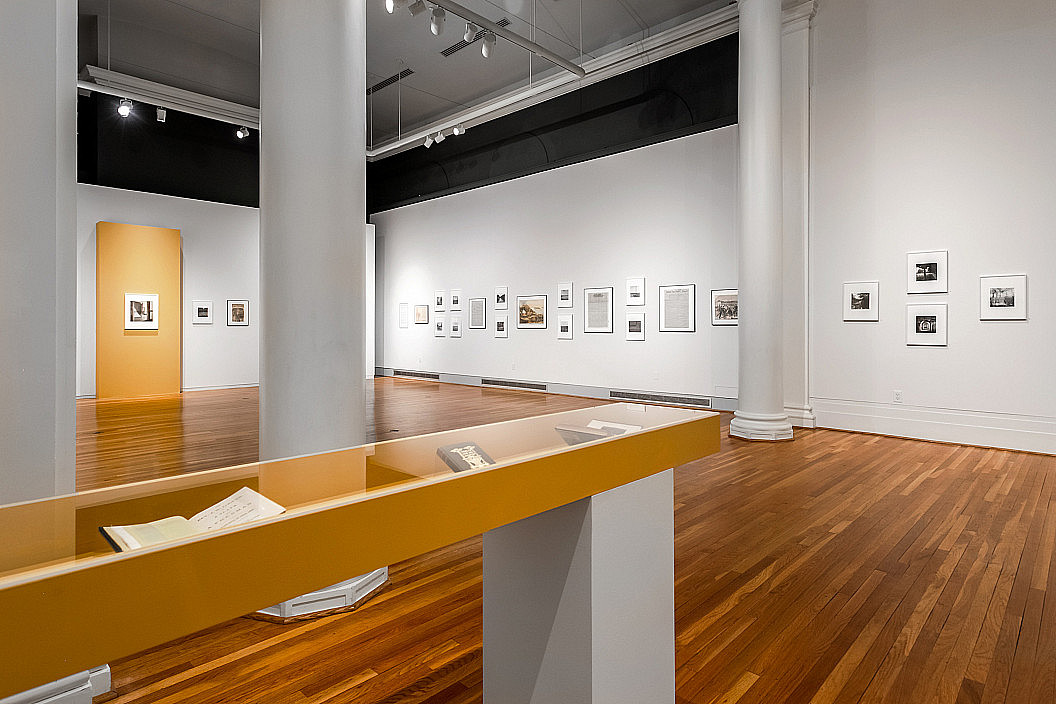 Installation view of A Stirring Song Sung Heroic: African Americans from Slavery to Freedom, 1619 to 1865