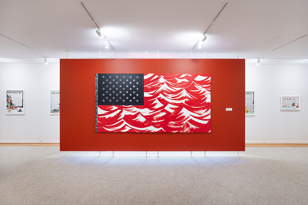 Installation view of Overture