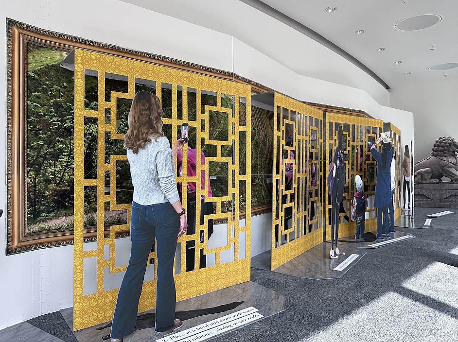 Colette Fu, A Day in the Terraced Rice Fields installation view, 2025.