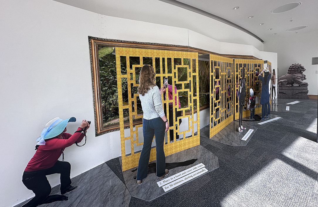 Colette Fu, A Day in the Terraced Rice Fields installation view, 2025.
