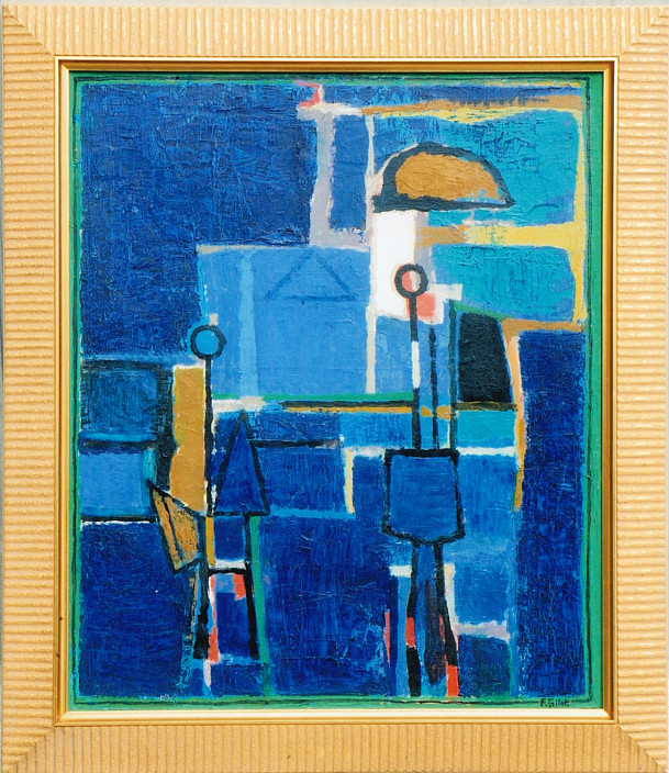 Installation view of Transitions