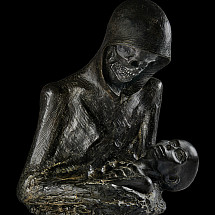 George Anthonisen, Death and Starvation, 1976. Bronze. Gift of George & Ellen Anthonisen. BAM2010.170.