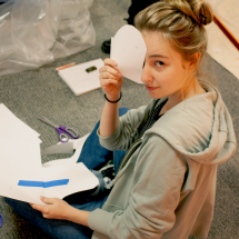 Story Coleman '24 gets playful in the creative curatorial process.