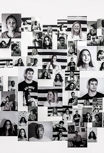 Abigail Krasutsky, Zoom University, 2021. Digital Photograph. 36 x 30 inches.