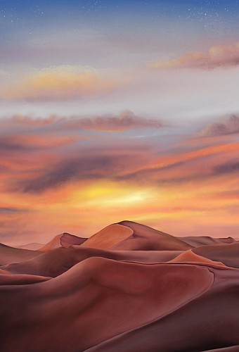 Laura Santori, The Dunes, 2020. Digital Print. 12.64 x 16.85 inches.