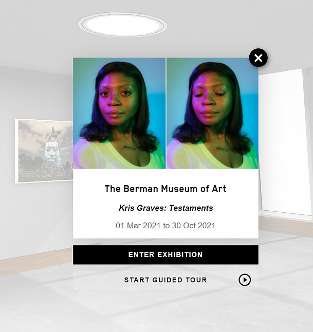 Enter Exhibition of Kris Graves: Testaments
