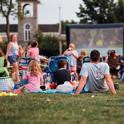 Movies On the Lawn Movies On the Lawn candid 2024