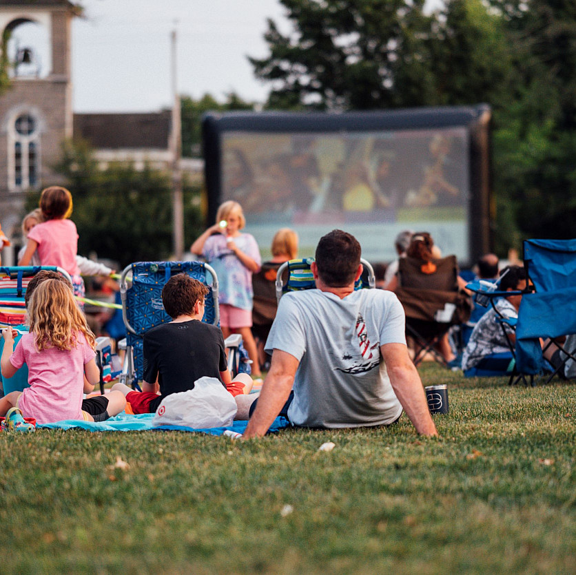 Movies On the Lawn Movies On the Lawn candid 2024