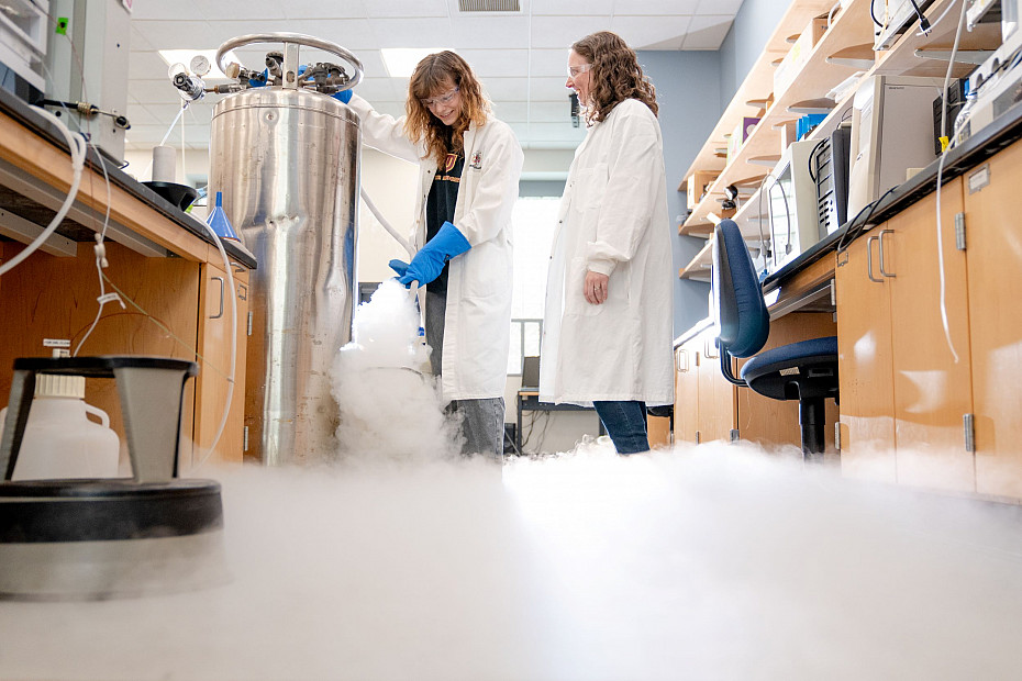 Faculty mentorship and student curiosity spark scientific breakthroughs in our chemistry department, where high-level research is the nor...