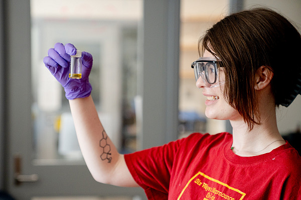Chemistry student Julia