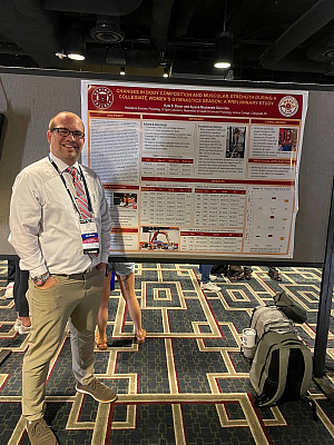 Dr. Kyle Beyer at NSCA Conference
