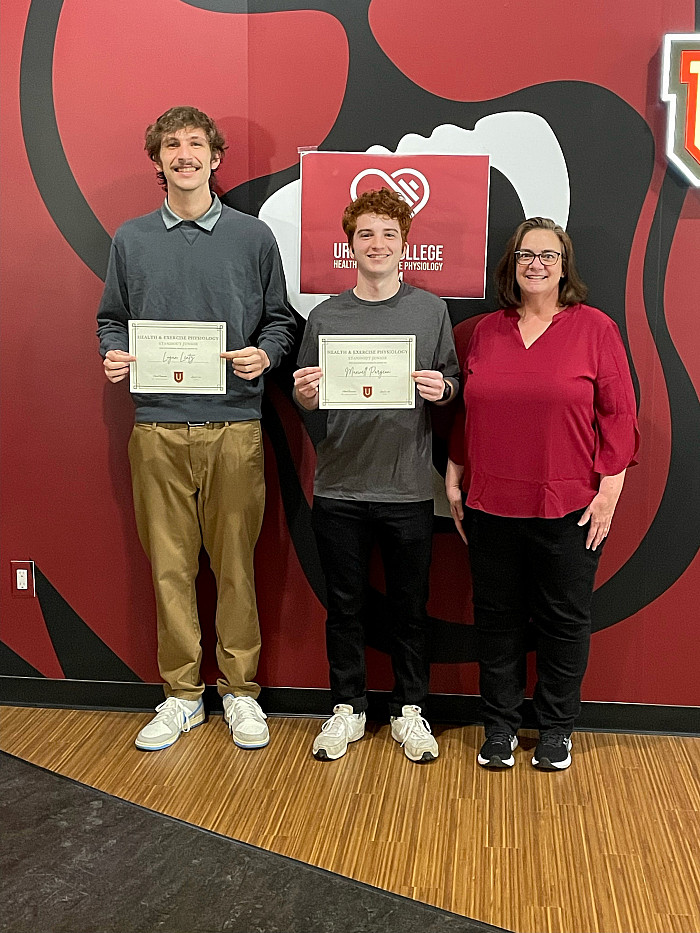 Standout Junior Award Winners Logan Lentz & Maxwell Pargeon.