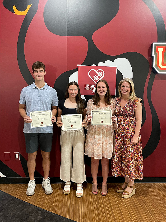 Standout Sophomores Alan Paturzo, Sophia Curtis, and Livia Magers.  *Not pictured: Noreen Robinson*