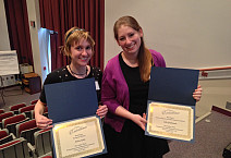 Andrea Kuhn ('14) and Julia Glauberman ('14)