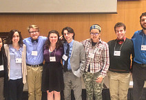 Ursinus students at the 2016 PAT Regional Conference.