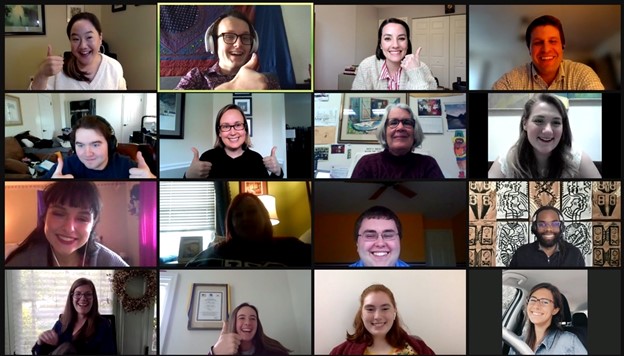 The cheery faces of faculty and PAT officers both new and old!