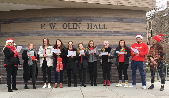 French Choir Performs its First Holiday Concert