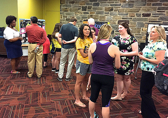 The Fall 2014 student teaching cohort at the Celebration of Student Teaching
