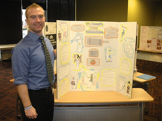 Shawn Caven, social studies certification (American Studies major)