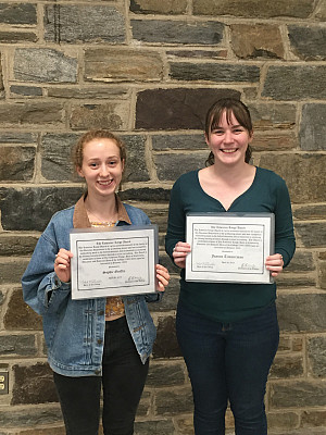 Sophie G and Joanna T 4-2019