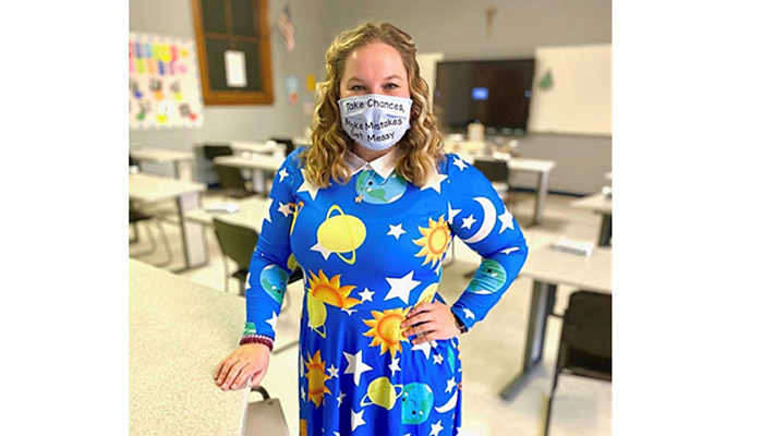 Sara Vukas Teacher of the Year 2021