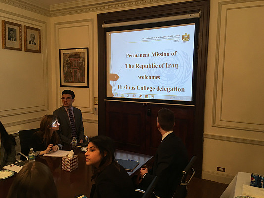 Briefing by members of Iraq's Mission to the United Nations