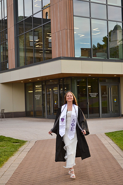 Shortly after graduation, Lizzy Feeney '24 was offered and accepted a full time position at Four Winds Hospital, an inpatient psychiatric...