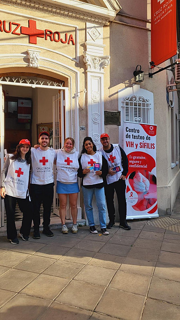 Lizzy Hicks '25 - She studied abroad in Argentina in Spring '24. She worked for the Red Cross, where she participated in community engage...