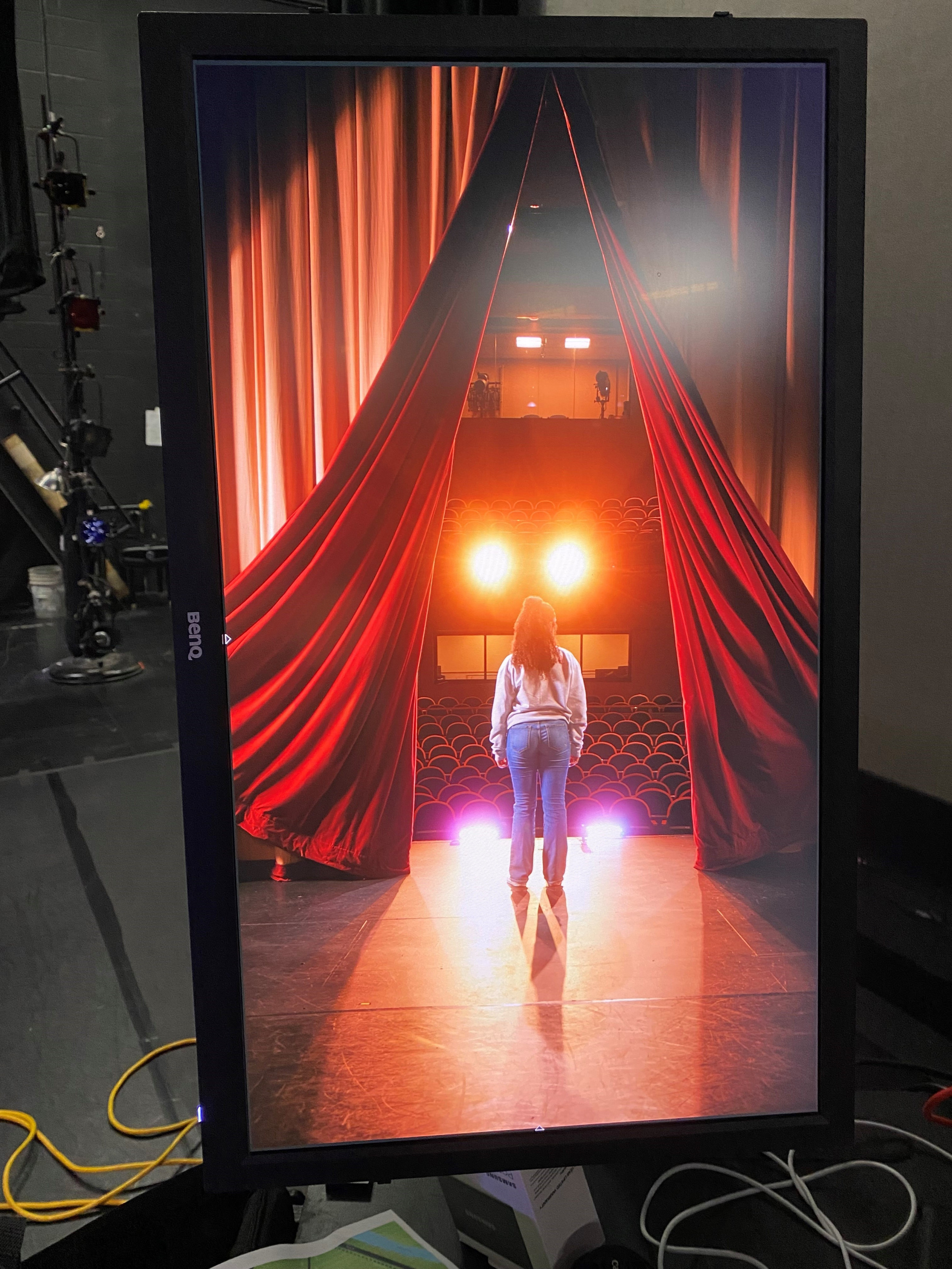 Lizzy '24 opened doors (and curtains) during a full-day photo shoot that is included in a series of dynamic digital ads.