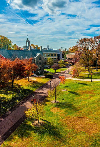 Candid campus from Kaleidoscope roof