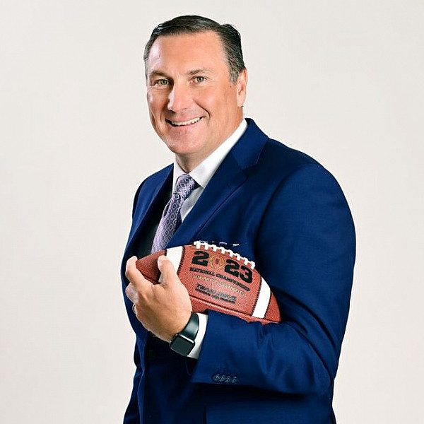 Dan Mullen '94 has been hired as the UNLV head football coach for the 2025 season. He is a TV broadcaster covering college football for A...
