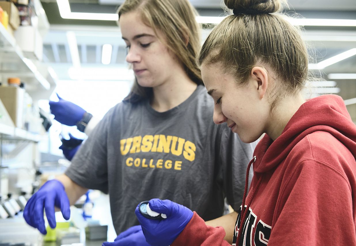 Lab students