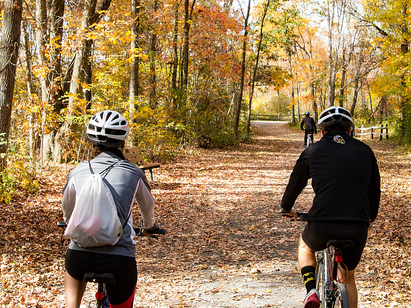 Soak in the colorful seasons along the Perkiomen Trail. Ride, walk, or run the the trail that leads to the heart of Philadelphia. The Per...