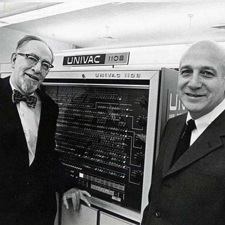 Ursinus Professor John Mauchly and University of Pennsylvania Professor J. Presper Eckert