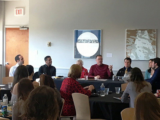 U-Imagine panel discussion on careers in the arts