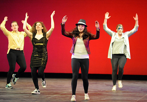 Students perform at the 35th annual Airband, which raised money for Girls Rock Philly.