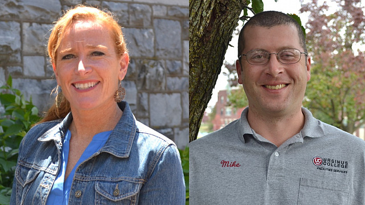 Erin Hovey (left) and Mike Twarogowski