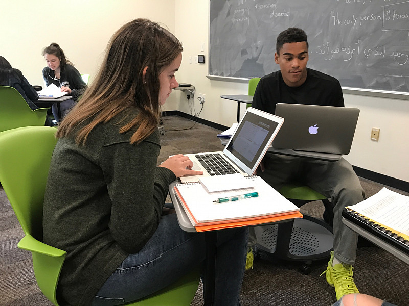 Writing Fellows improving their skills