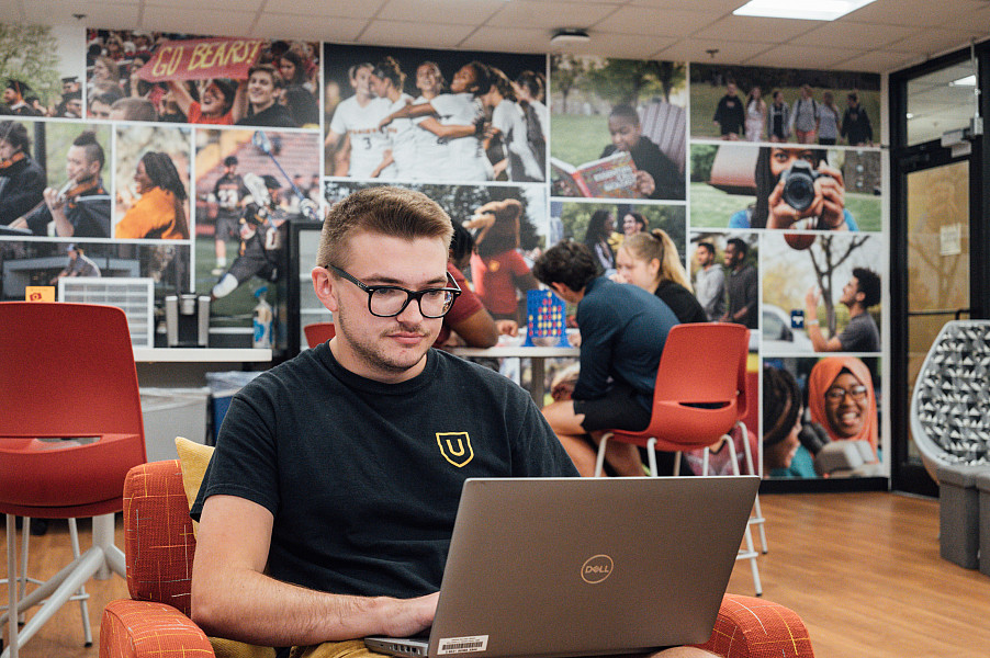 Commuter Central Lounge Located in Myrin Library