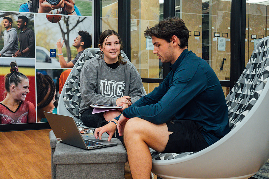 Commuter Central Lounge Located in Myrin Library