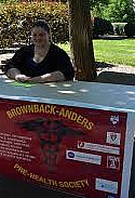 Members of the Brownback-Anders Pre-Health Society