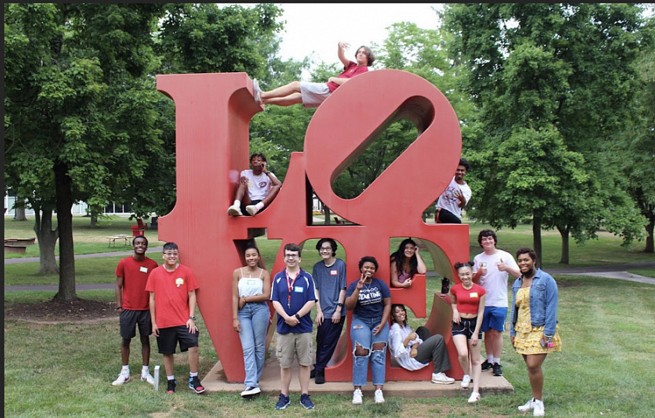 The Crigler Program for Student Success, a first year experience with scholars from the Class of 2026 cohort.