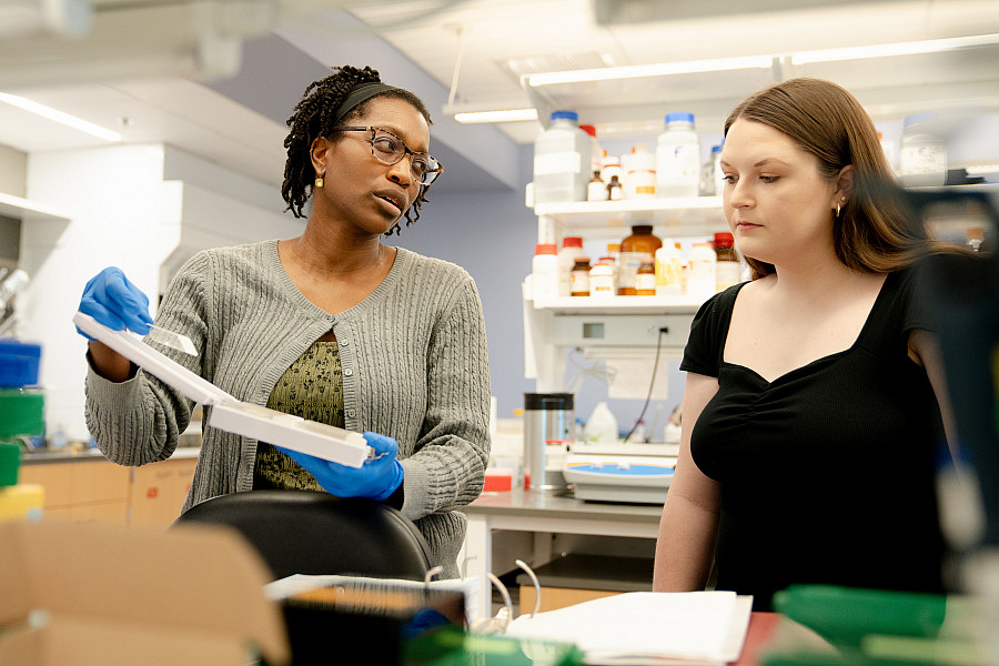 Allia Proctor '25 interned this summer for the Lehigh Valley Health learning about public health, and how collaboration is the drivi...