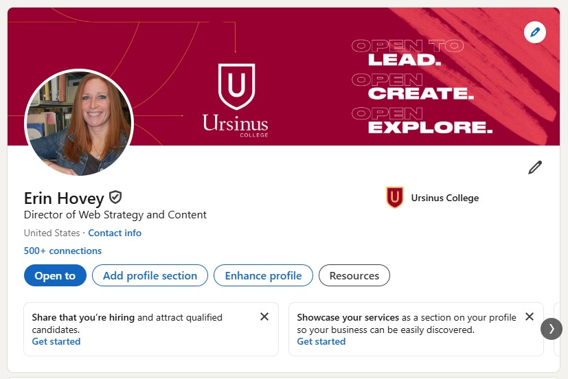 sample linkedin banner sample LinkedIn banner