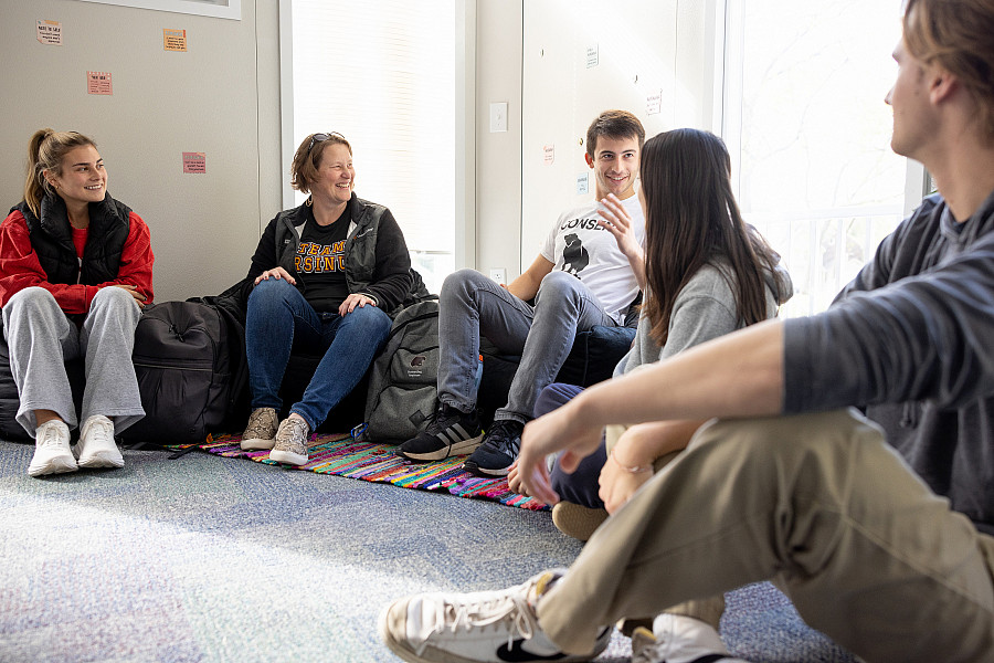 The Hive, a brand-new flex space next to the Wellness Center that greatly enhances the way we deliver wellness services to our students a...
