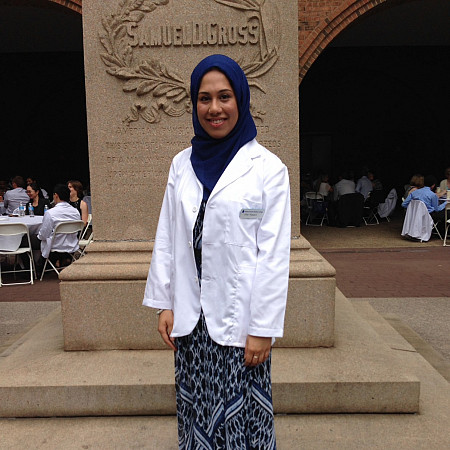 Zeba Hussaini (White Coat)