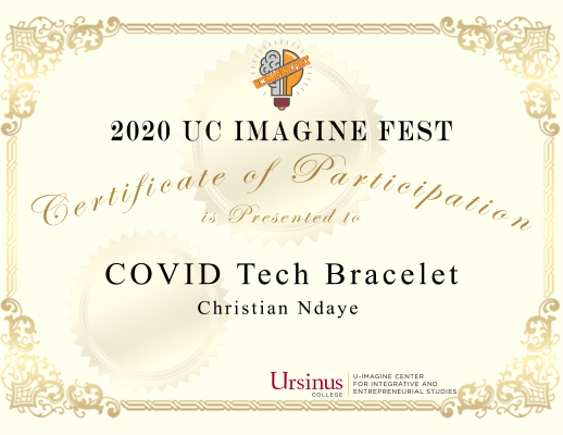 Honorable Mention - COVID Bracelet