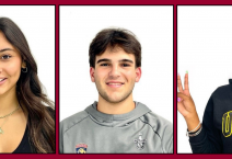 Chuck Schlindwein, Mia Bompensa, Zach Lewis, Jordyn Spady, and John Teryan (from left to right)